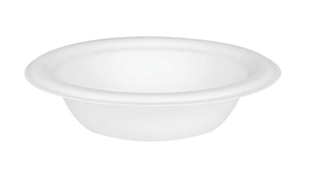 Superior Compostable Bowls, 12 oz Natural Fiber Sugarcane Bagasse Disposable Bowls, Case of 1000 Bowls
