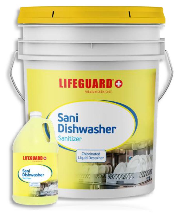 Sani Dishwasher Liquid Destainer