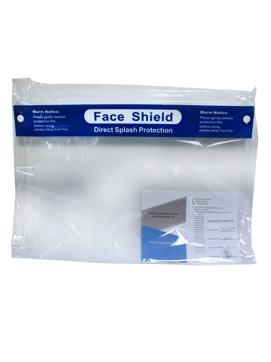 10 Pack Face Shields