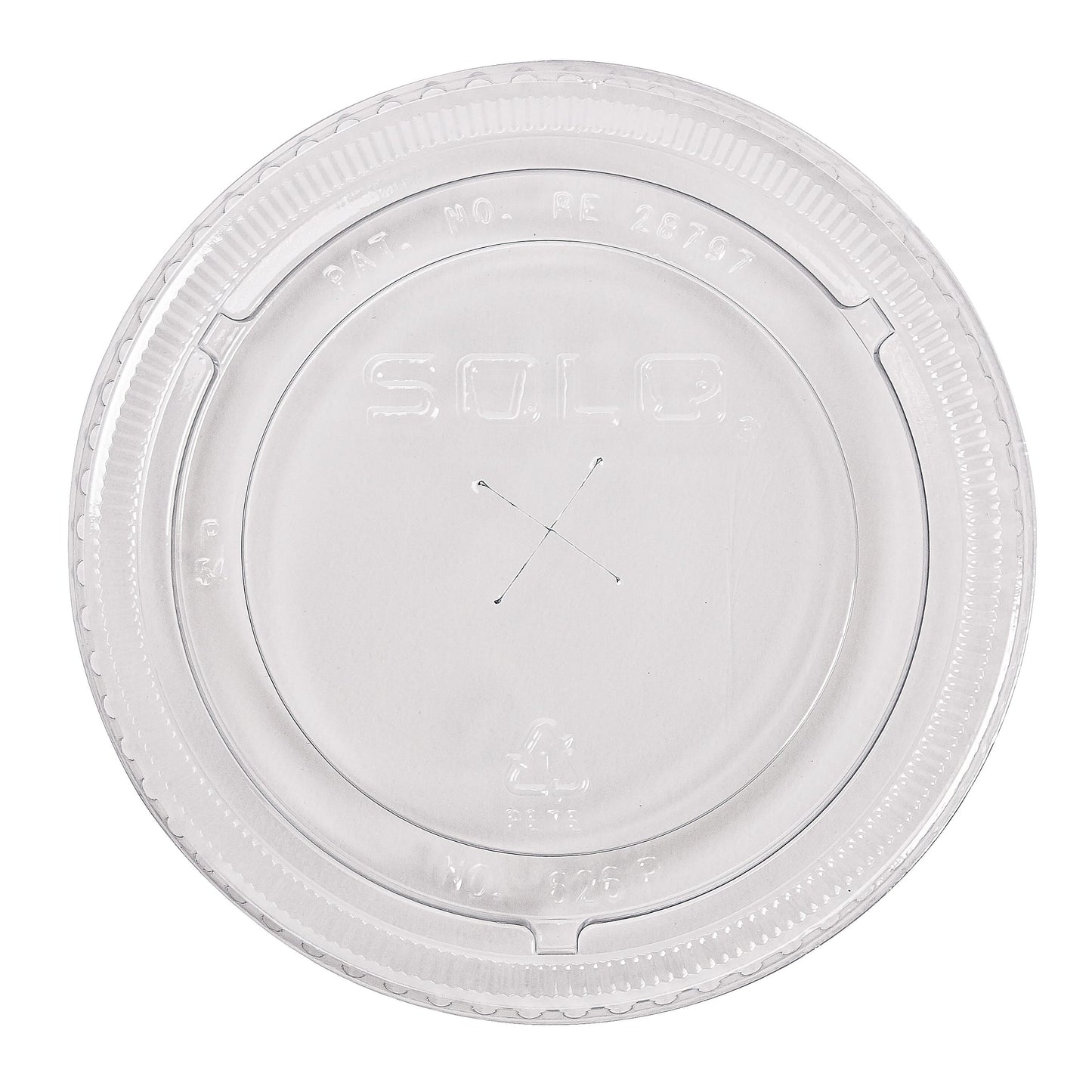 Crystal-Clear Slotted Lid for Plastic Cups, Lid for Disposable Cups for Iced Coffee, Tea, Lemonade, Soda, and More, Fits 9 Oz, 12 Oz, 16 Oz, 20 Oz, and 24 Oz Cups, Case of 1000