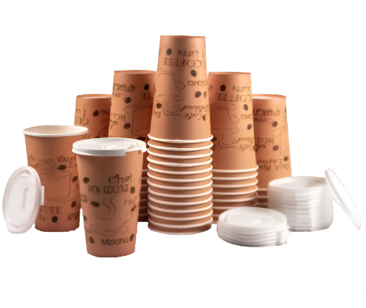 Heavy-Duty Hot Paper Coffee Cups, Disposable Cups for Coffee, Tea, and Other Hot Beverages, 16 Oz, Case of 1000