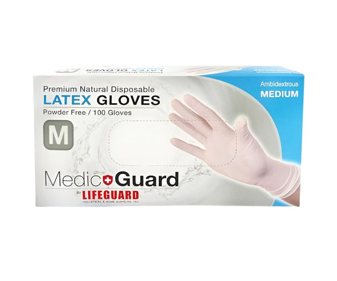 Medic Guard Latex Gloves Lifeguard