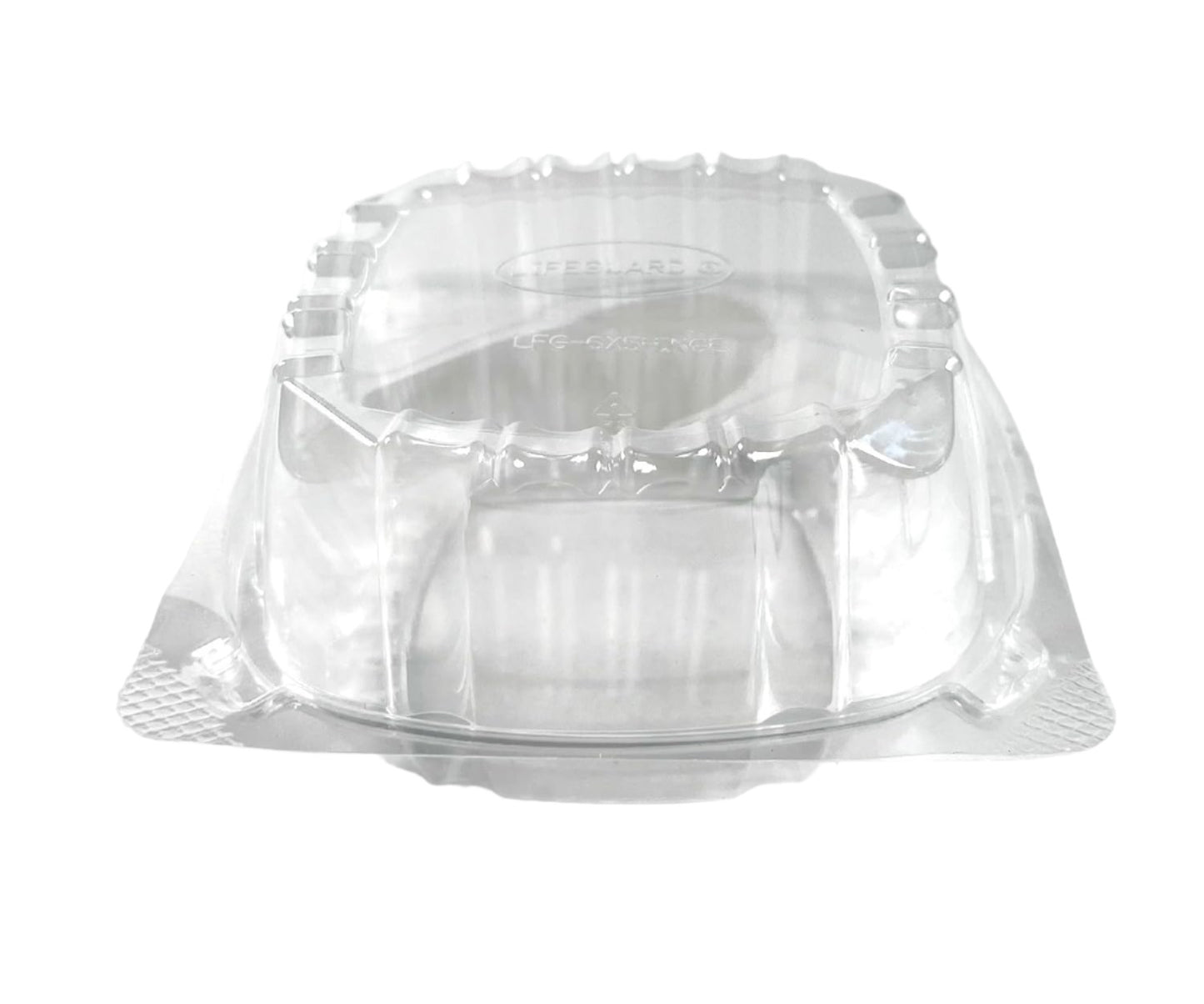 Clear Hinged Lid 16 Oz To Go Food Containers with Bar-Lock for Sandwiches, Desserts, and More, 6x5.8x3 In, Pack of 500