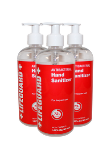 WHOLESALE Hand Sanitizer 16 oz. $3.25 each  -  24 bottles per case